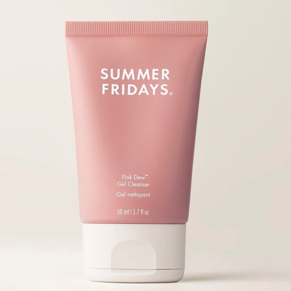 Summer Fridays Mini Pink Dew Gel Cleanser 50ml New in Box NIB
